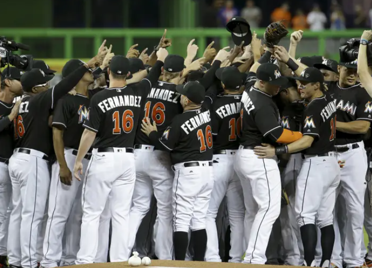 A Team in Shock and Mourning Jose Fernandez's