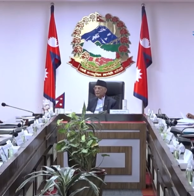 Reaffirming His Anti-Corruption Stance - balen kp oli
