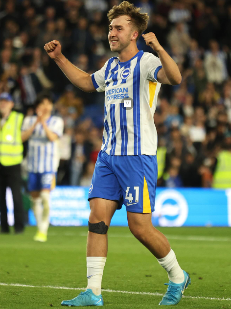 Brighton first half action