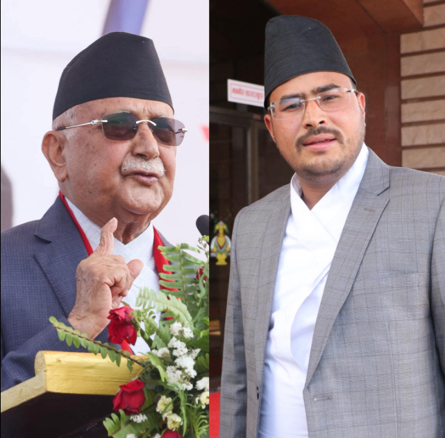 Gyanendra Shahi challenges PM Oli,