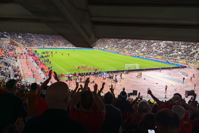 Kevin De Bruyne Scores a Late Winner to Secure Victory for Belgium in Front of Home Fans
