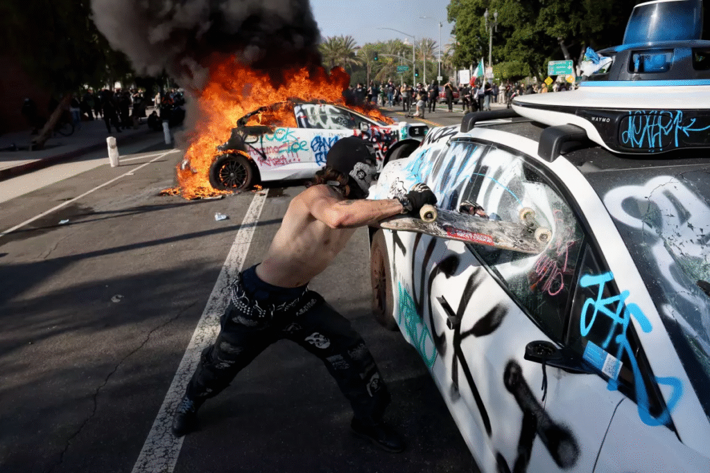 Who’s Driving Chaos at L.A. Immigration Protests?