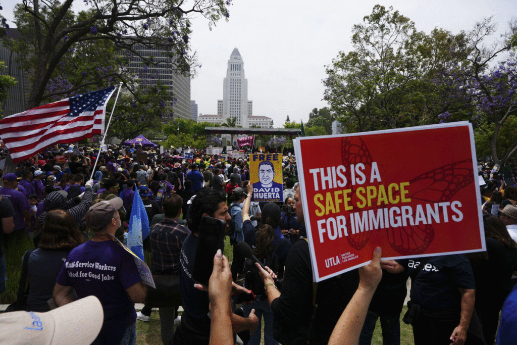 Who Organized the Protests?