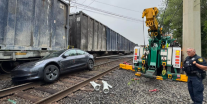 The Bigger Picture Are We Ready for Autonomous Cars? tesla hit train