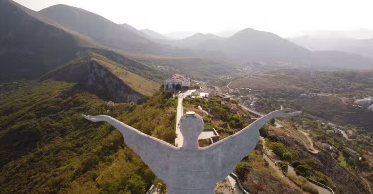 A View From the Top Statue of Christ