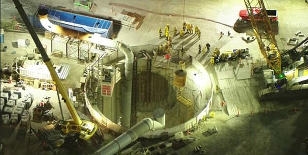 How the workers escaped from the collapsed tunnel