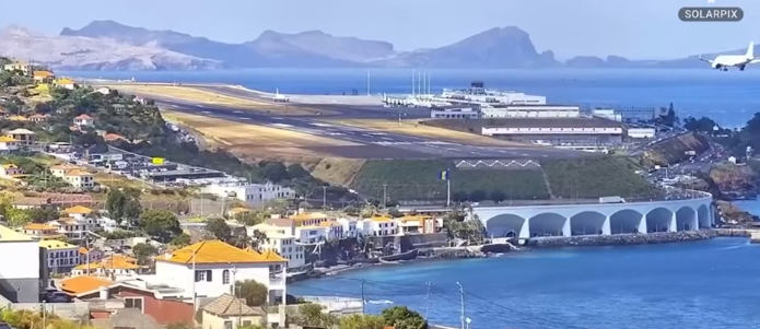 Widespread Flight Cancellations and Delays .Madeira Airport