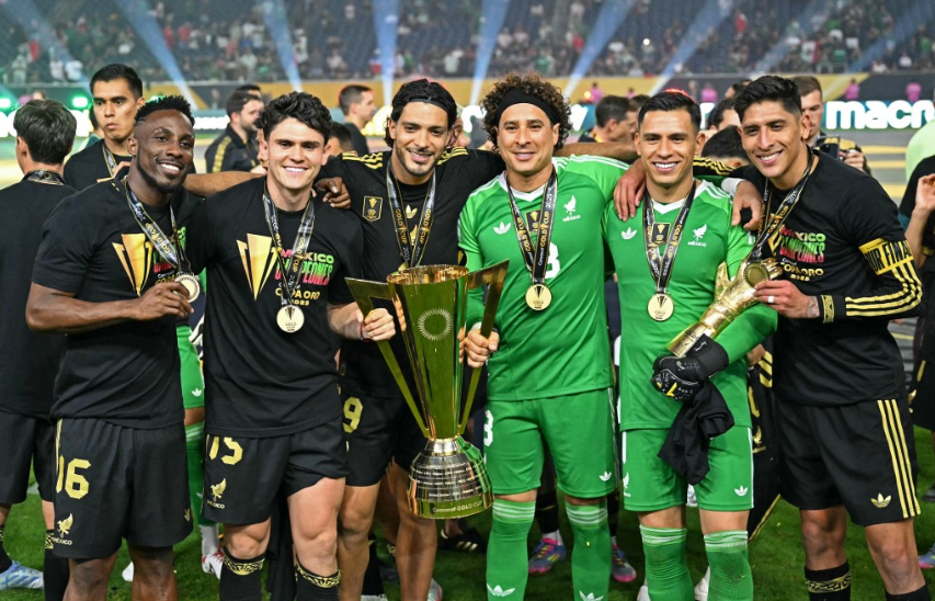 Mexico Celebrates Historic Victory mexico usa gold cup