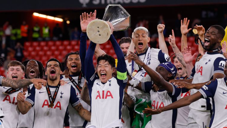 Son Wins UEFA Europa League in His Final Season with Tottenham Hotspur
